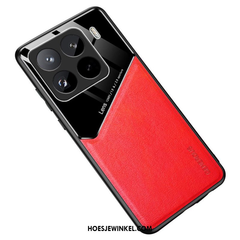 Hoesje Xiaomi 15 Pro Ultradun Imitatieleer Bescherming Hoesje