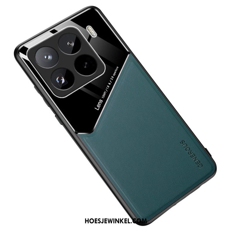 Hoesje Xiaomi 15 Pro Ultradun Imitatieleer Bescherming Hoesje