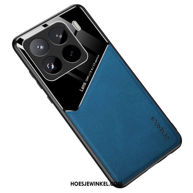 Hoesje Xiaomi 15 Pro Ultradun Imitatieleer Bescherming Hoesje