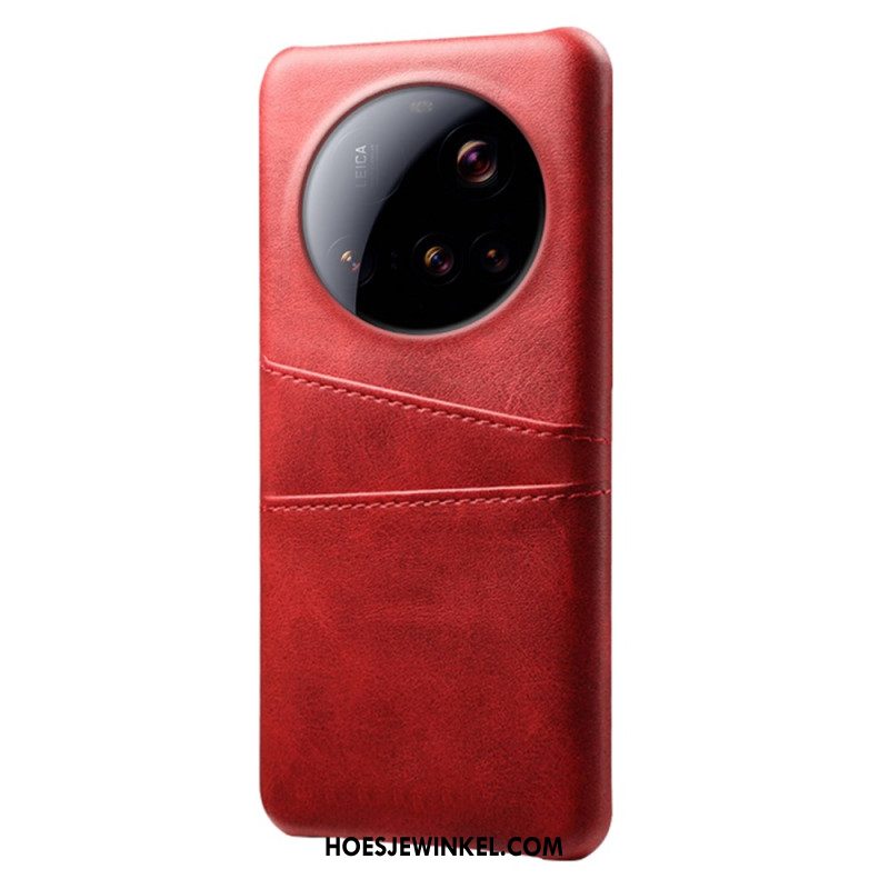 Hoesje Xiaomi 15 Ultra Dubbele Kaarthouder