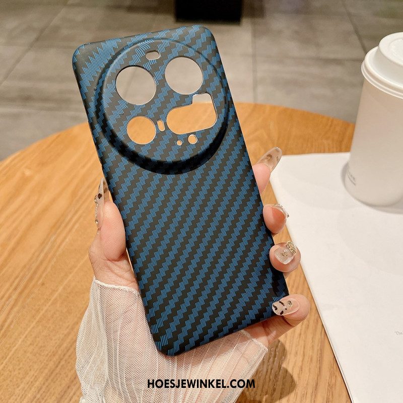 Hoesje Xiaomi 15 Ultra Koolstofvezeltextuur