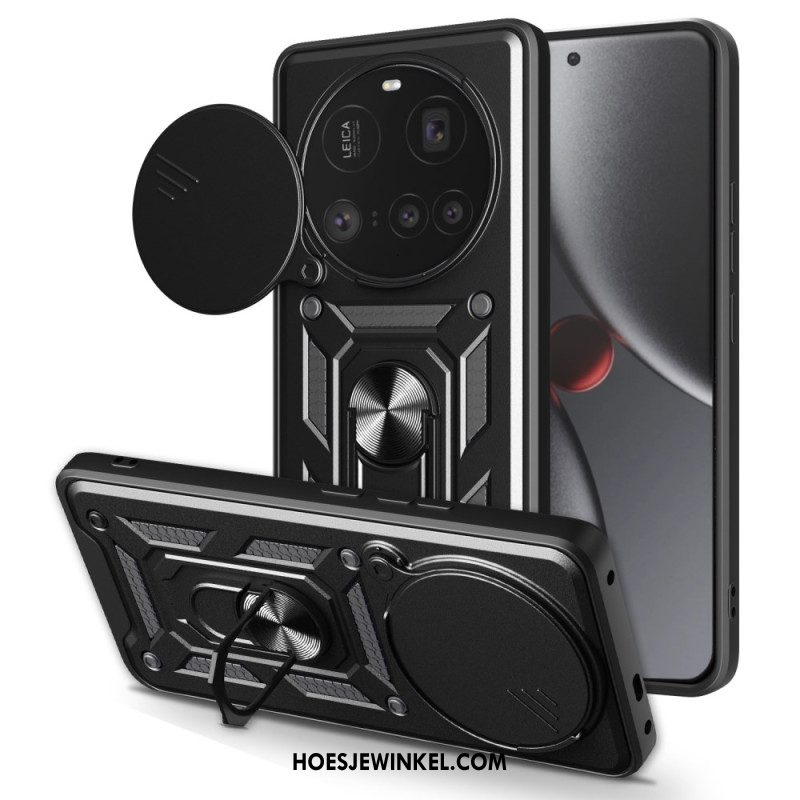 Hoesje Xiaomi 15 Ultra Schuifbare Cameracover En Standaard