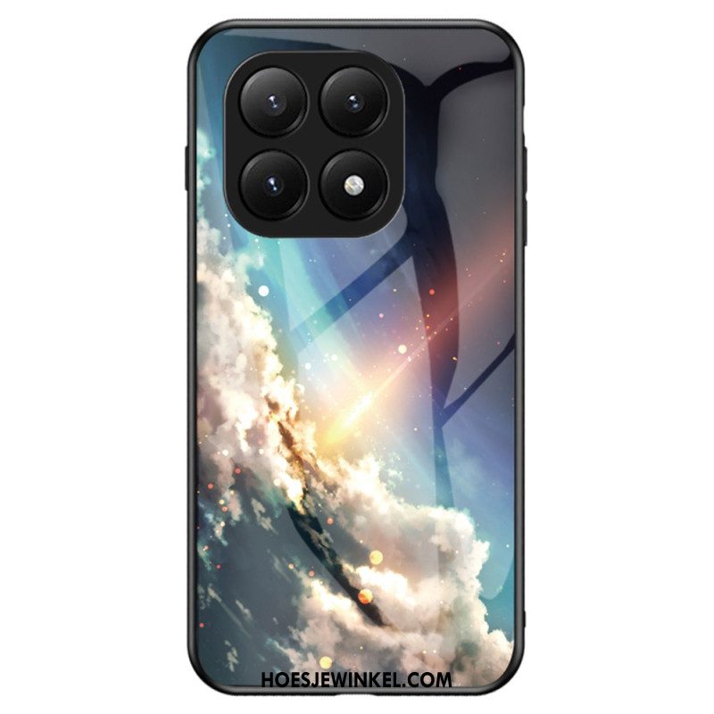 Hoesje Xiaomi 15t Hemelsblauw Gehard Glas