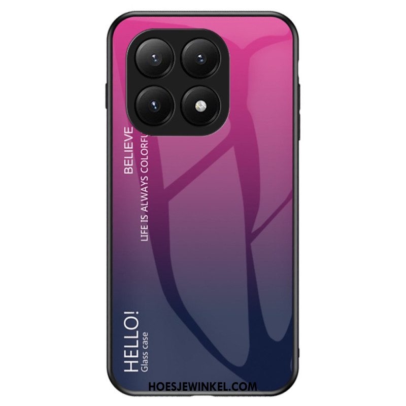 Hoesje Xiaomi 15t Pro Gehard Glas Met Hello-effect