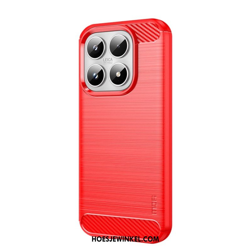 Hoesje Xiaomi 17 Geborsteld Koolstofvezel