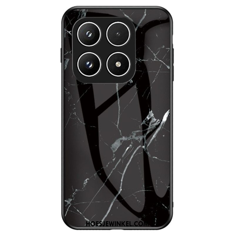 Hoesje Xiaomi 17 Gehard Glas Met Marmerpatroon