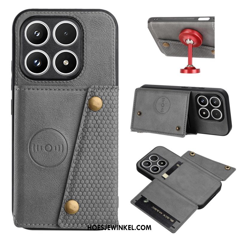 Hoesje Xiaomi 17 Kaarthouder En Standaard