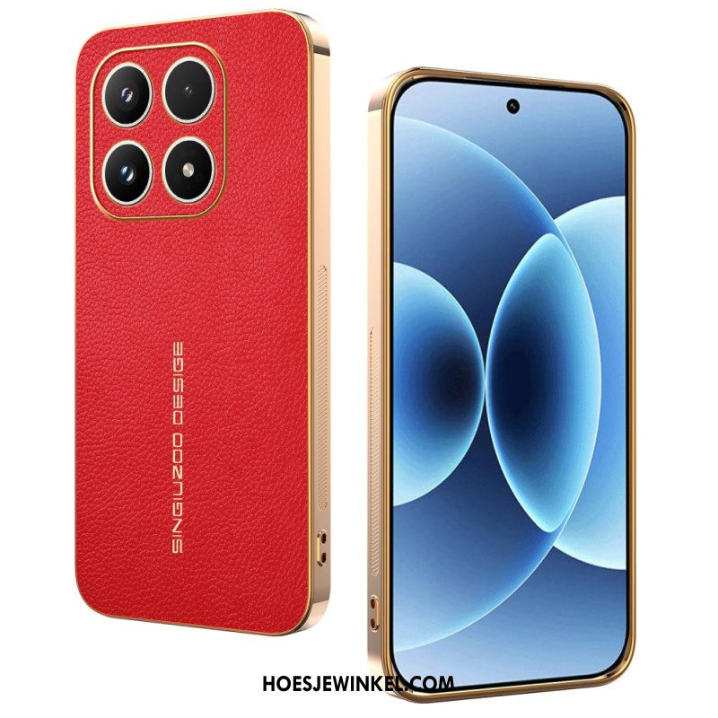 Hoesje Xiaomi 17 Krasbestendige Lychee-textuur