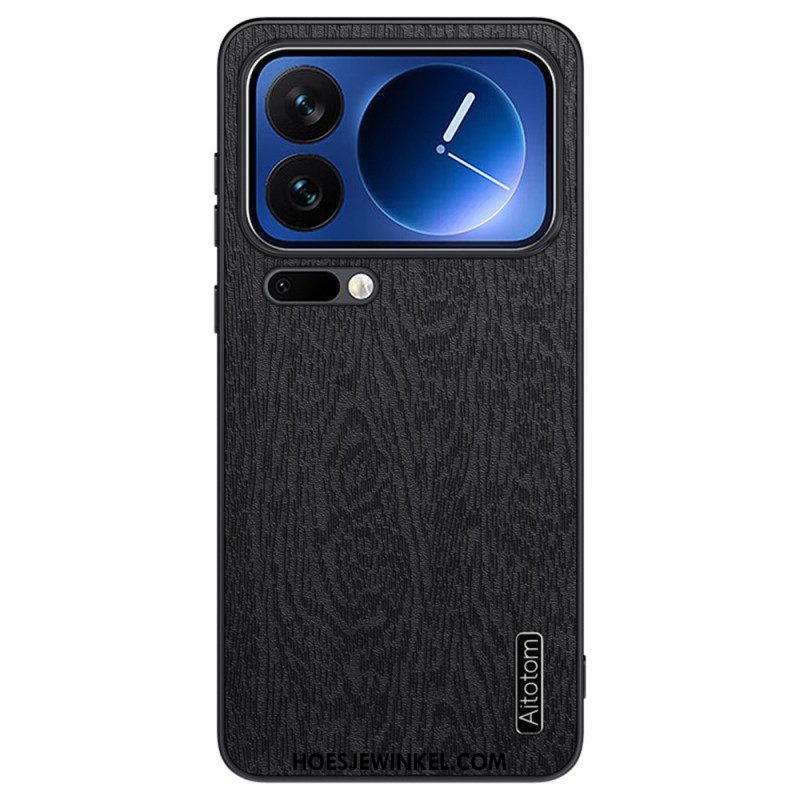 Hoesje Xiaomi 17 Pro Azns Houtnerf Bescherming Hoesje