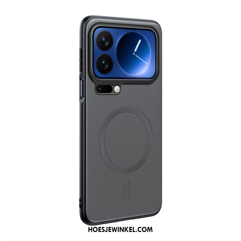 Hoesje Xiaomi 17 Pro Magnetische Kunstlederen Hoes