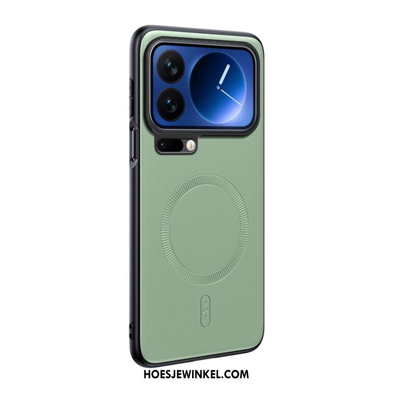 Hoesje Xiaomi 17 Pro Magnetische Kunstlederen Hoes