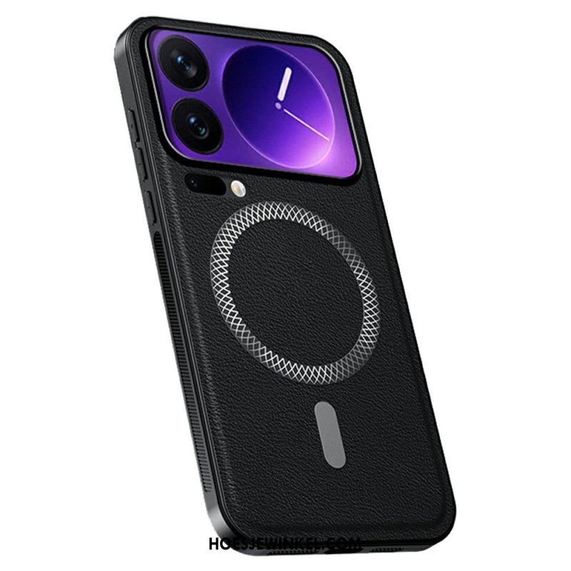 Hoesje Xiaomi 17 Pro Magsafe Leather Effect