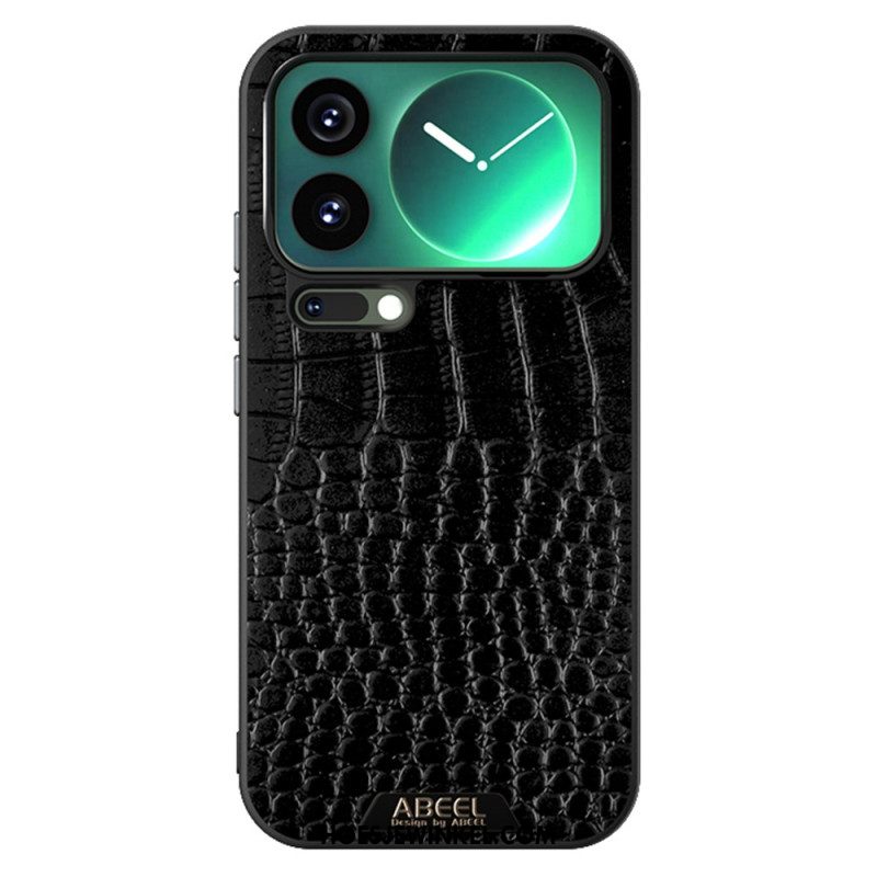 Hoesje Xiaomi 17 Pro Max Abeel Met Krokodillenprint Bescherming Hoesje