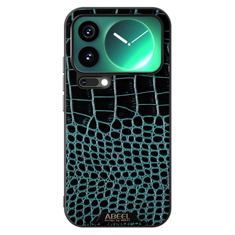 Hoesje Xiaomi 17 Pro Max Abeel Met Krokodillenprint Bescherming Hoesje