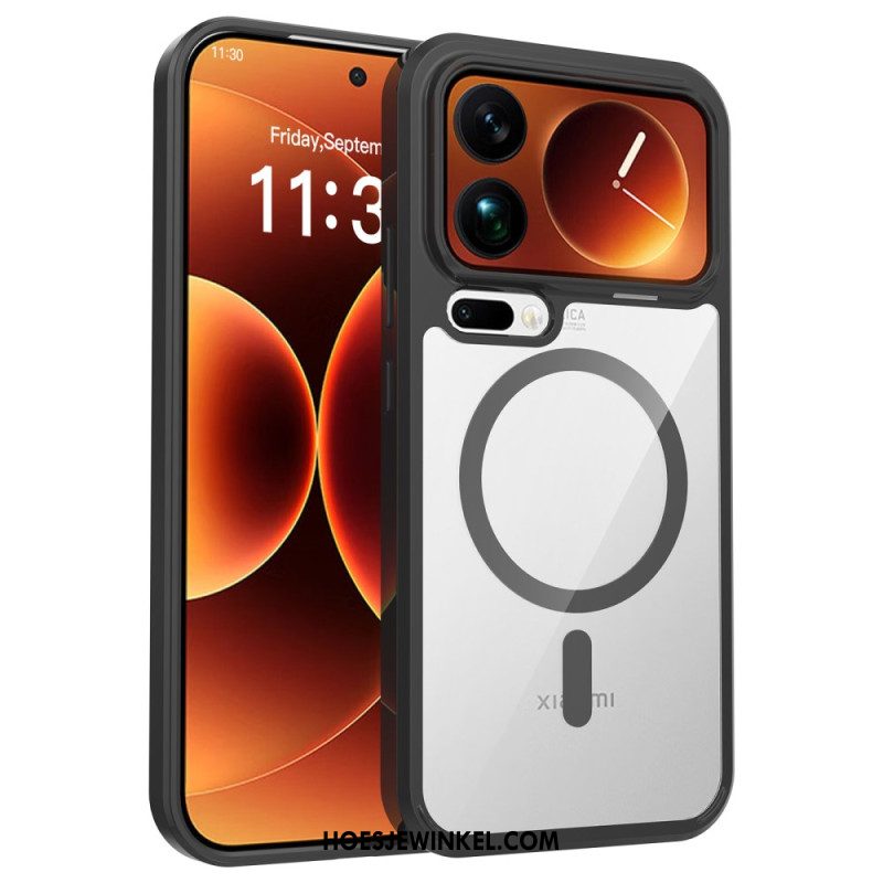 Hoesje Xiaomi 17 Pro Max Hybride Transparant En Magnetisch