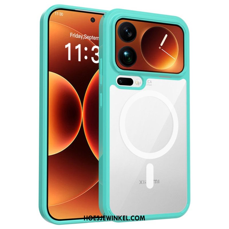 Hoesje Xiaomi 17 Pro Max Hybride Transparant En Magnetisch