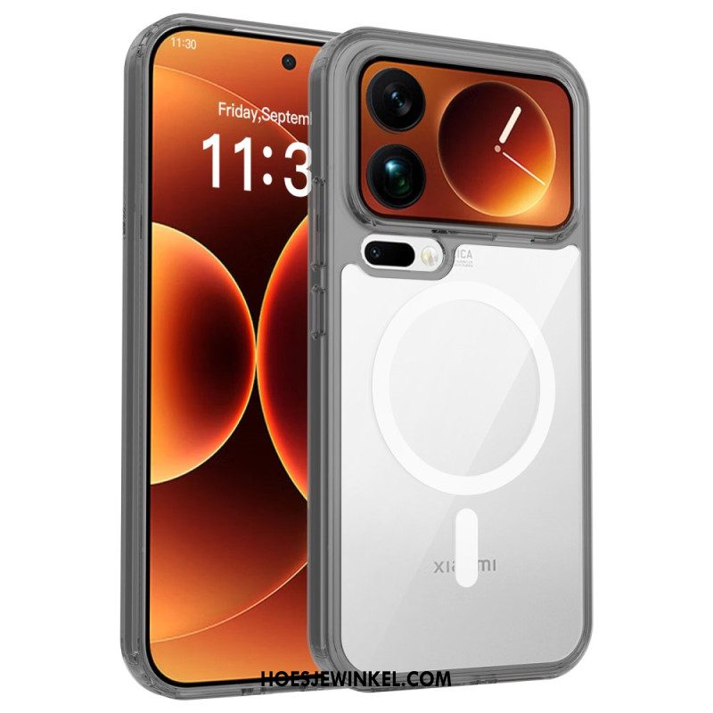 Hoesje Xiaomi 17 Pro Max Hybride Transparant En Magnetisch