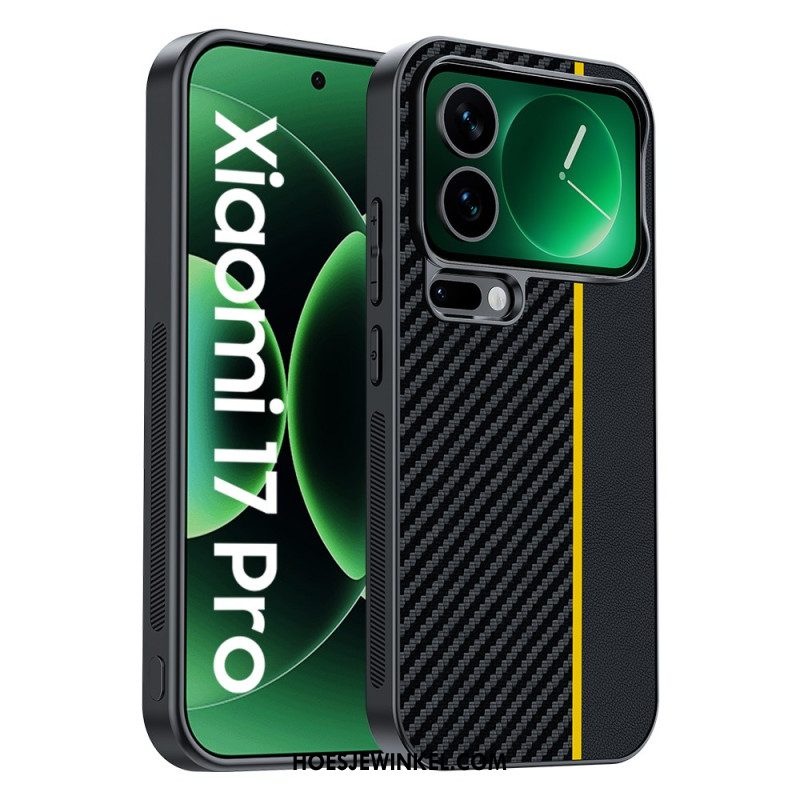Hoesje Xiaomi 17 Pro Max Koolstofvezel Bescherming Hoesje