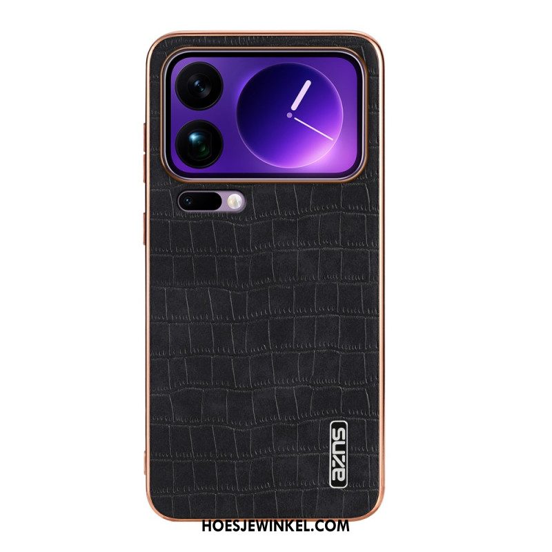 Hoesje Xiaomi 17 Pro Max Krokodil Textuur Azns