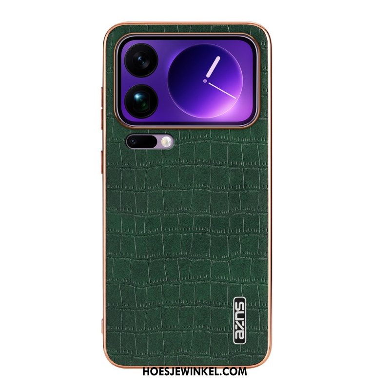 Hoesje Xiaomi 17 Pro Max Krokodil Textuur Azns