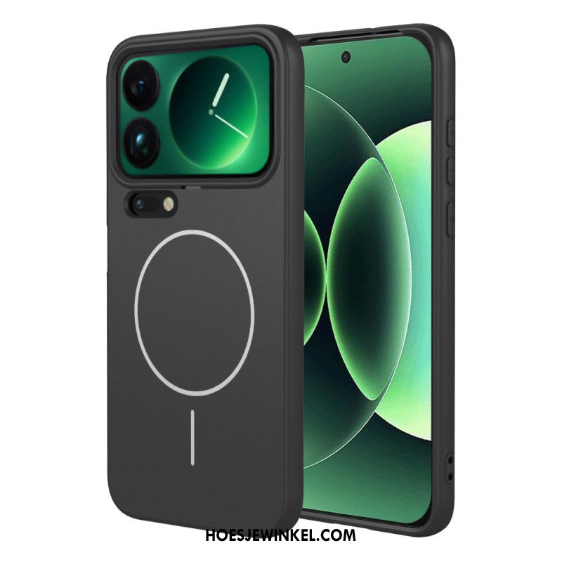 Hoesje Xiaomi 17 Pro Max Magnetische Flexibele Siliconen Bescherming Hoesje