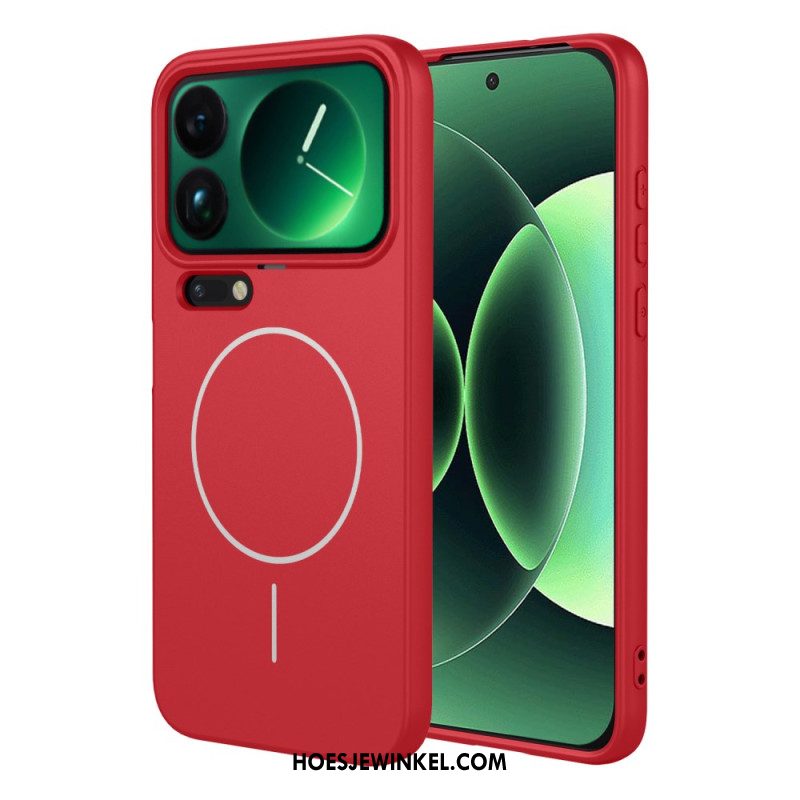 Hoesje Xiaomi 17 Pro Max Magnetische Flexibele Siliconen Bescherming Hoesje