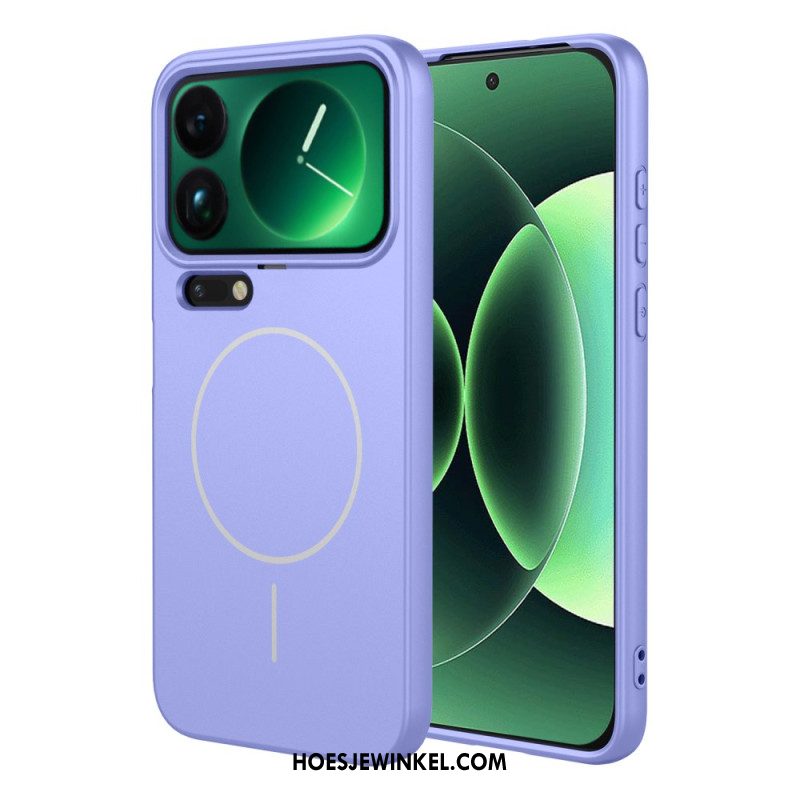 Hoesje Xiaomi 17 Pro Max Magnetische Flexibele Siliconen Bescherming Hoesje
