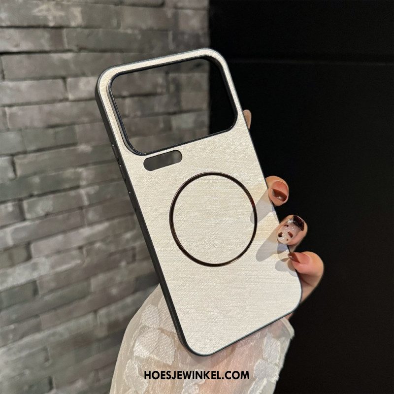 Hoesje Xiaomi 17 Pro Max Magnetische Zijdetextuur