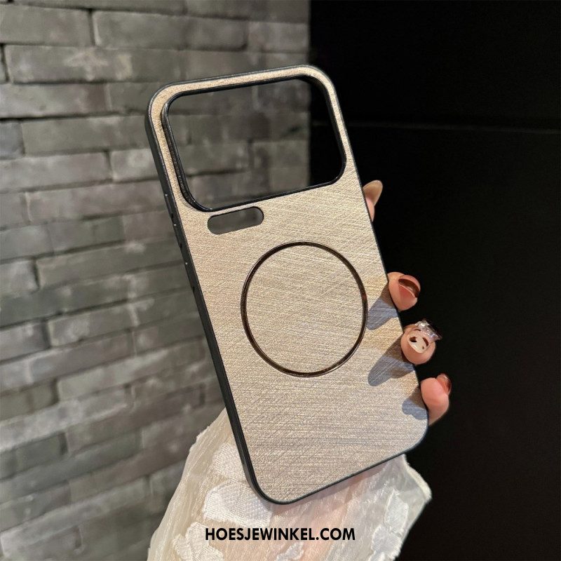 Hoesje Xiaomi 17 Pro Max Magnetische Zijdetextuur