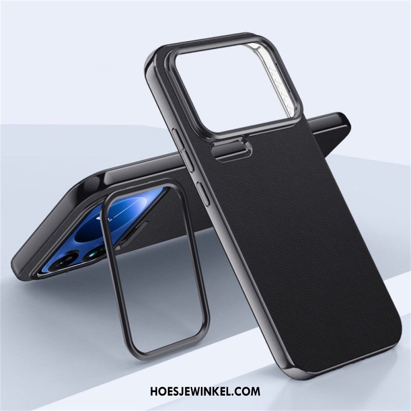 Hoesje Xiaomi 17 Pro Max Metalen Frame En Geïntegreerde Standaard