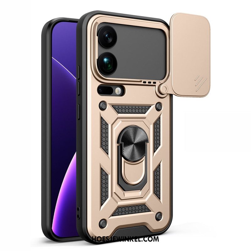 Hoesje Xiaomi 17 Pro Max Schuifbare Cameracover Standaard