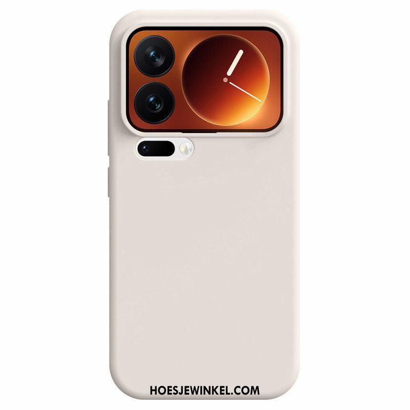 Hoesje Xiaomi 17 Pro Vloeibare Siliconen En Versterkte Bescherming