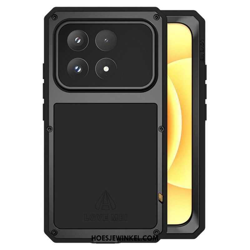 Hoesje Xiaomi 17 Schermbeschermer Van Gehard Glas Love Mei