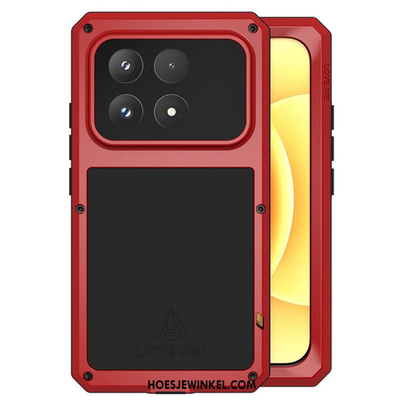 Hoesje Xiaomi 17 Schermbeschermer Van Gehard Glas Love Mei