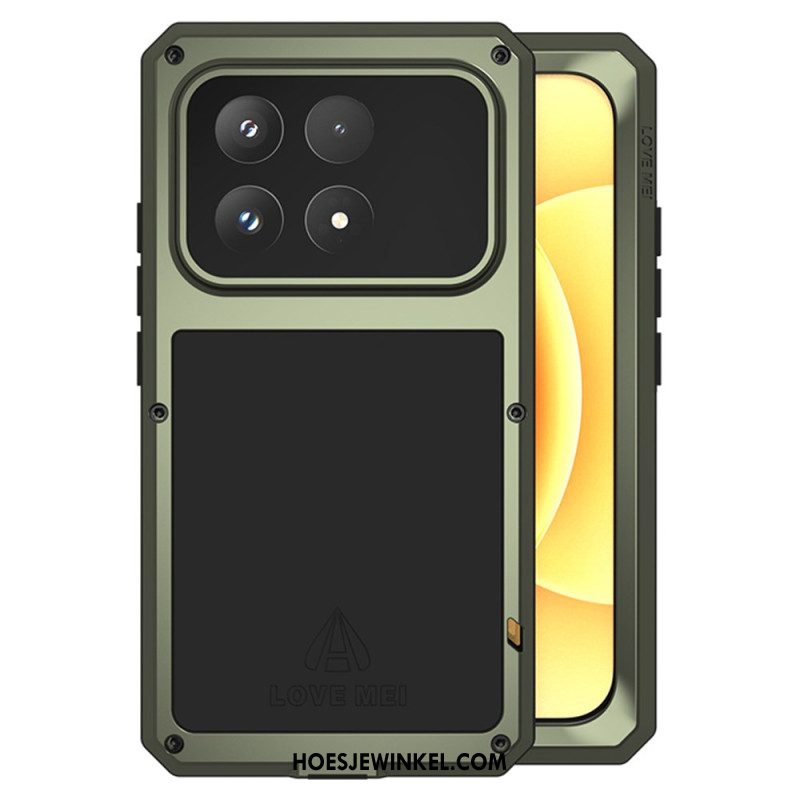 Hoesje Xiaomi 17 Schermbeschermer Van Gehard Glas Love Mei