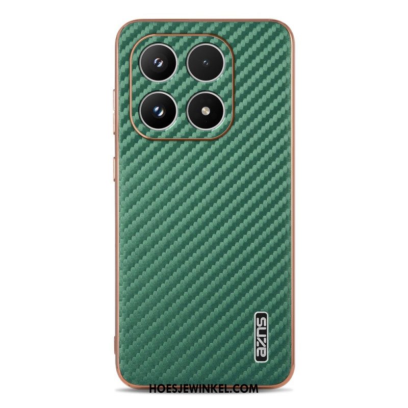 Hoesje Xiaomi 17 Textuur Azns Koolstofvezel Bescherming Hoesje