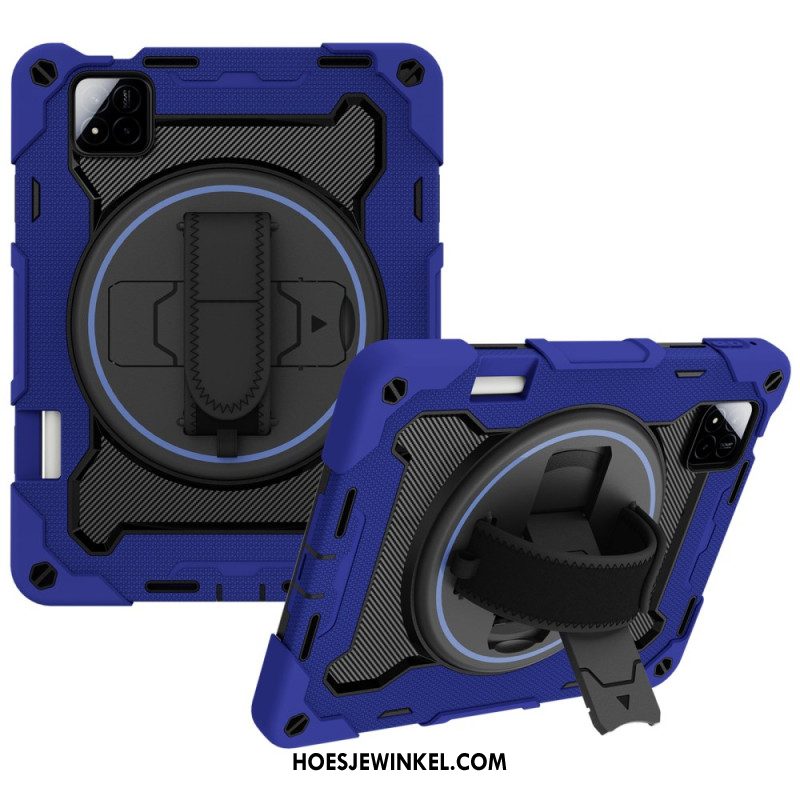 Hoesje Xiaomi Pad 7 / 7 Pro Ultrabestendig Met Band En Standaard