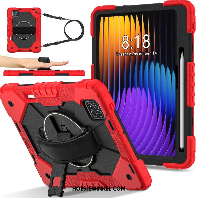 Hoesje Xiaomi Pad 7 / 7 Pro Volledige Bescherming Met Schouderband