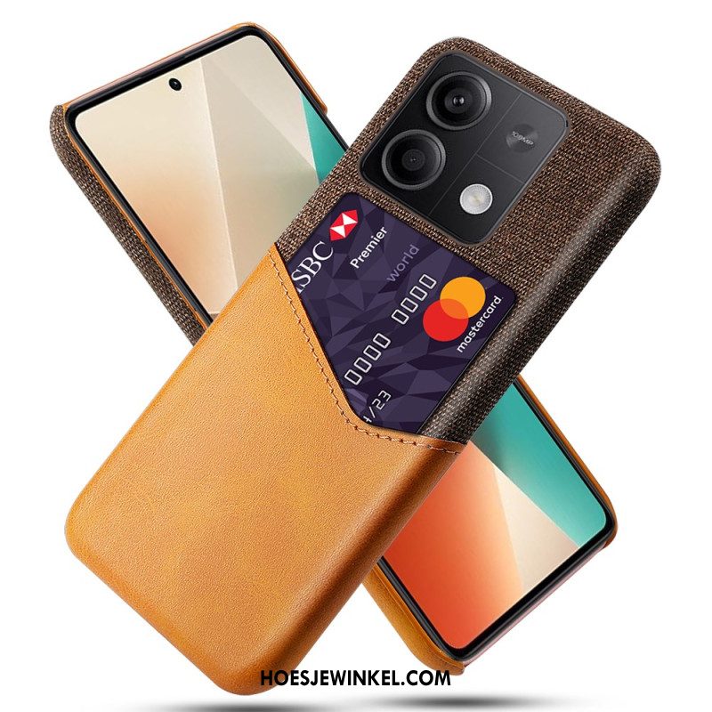 Hoesje Xiaomi Redmi Note 13 5g Kaarthouder