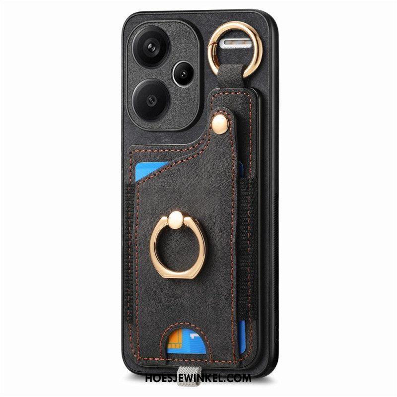 Hoesje Xiaomi Redmi Note 13 Pro Plus 5g Kaarthouder En Draairing