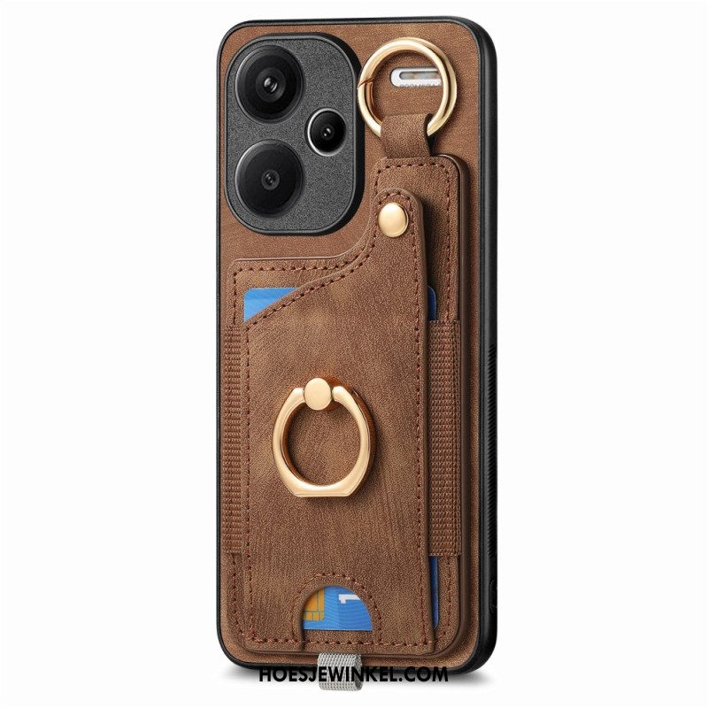 Hoesje Xiaomi Redmi Note 13 Pro Plus 5g Kaarthouder En Draairing