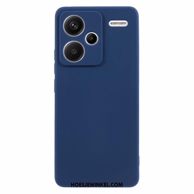 Hoesje Xiaomi Redmi Note 13 Pro Plus 5g Siliconen Rechte Randen Bescherming Hoesje