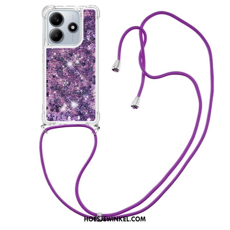 Hoesje Xiaomi Redmi Note 14 4g Glitter