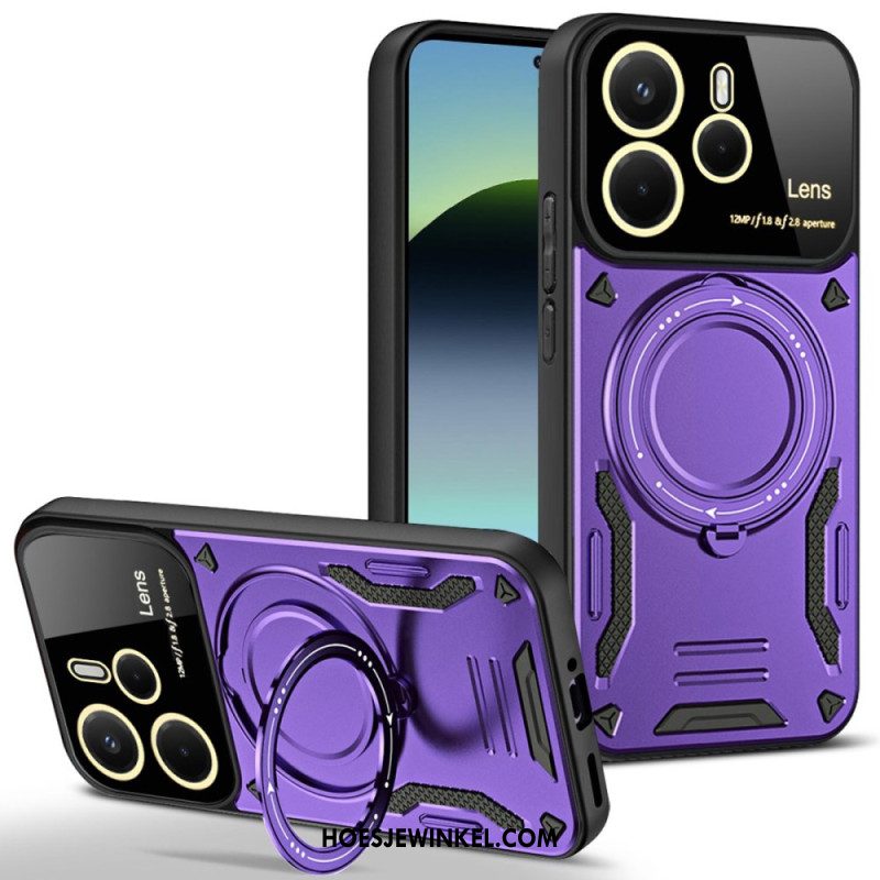 Hoesje Xiaomi Redmi Note 14 4g Magnetisch Draaibaar Standaard