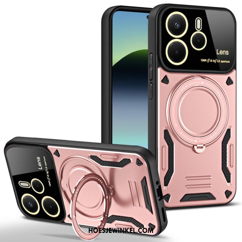 Hoesje Xiaomi Redmi Note 14 4g Magnetisch Draaibaar Standaard