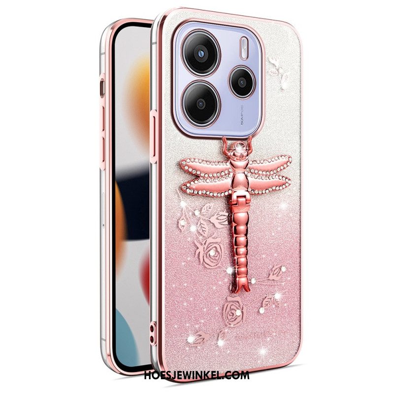 Hoesje Xiaomi Redmi Note 14 4g Vlinderstandaard