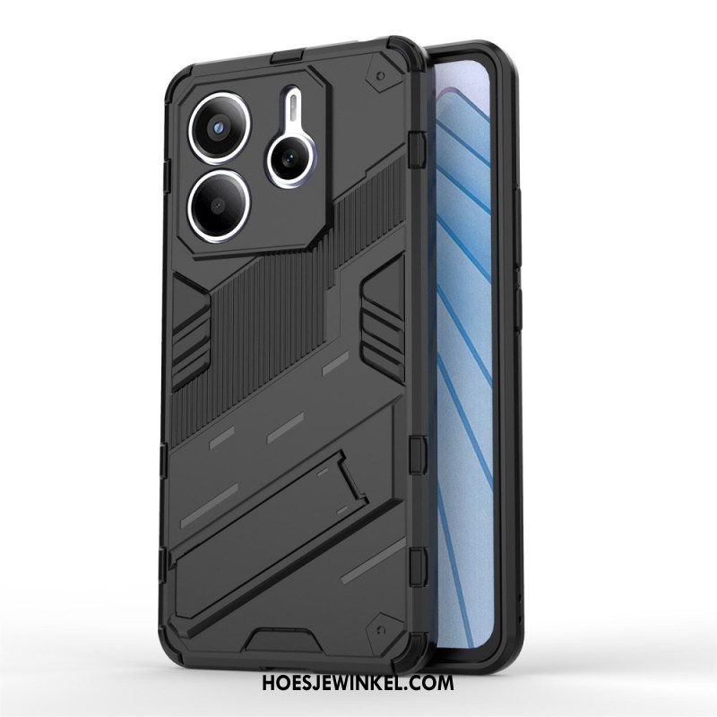 Hoesje Xiaomi Redmi Note 14 5g Afneembare Handsfree Standaard Met Twee Standen Bescherming Hoesje