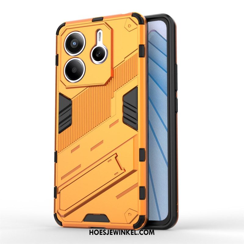 Hoesje Xiaomi Redmi Note 14 5g Afneembare Handsfree Standaard Met Twee Standen Bescherming Hoesje