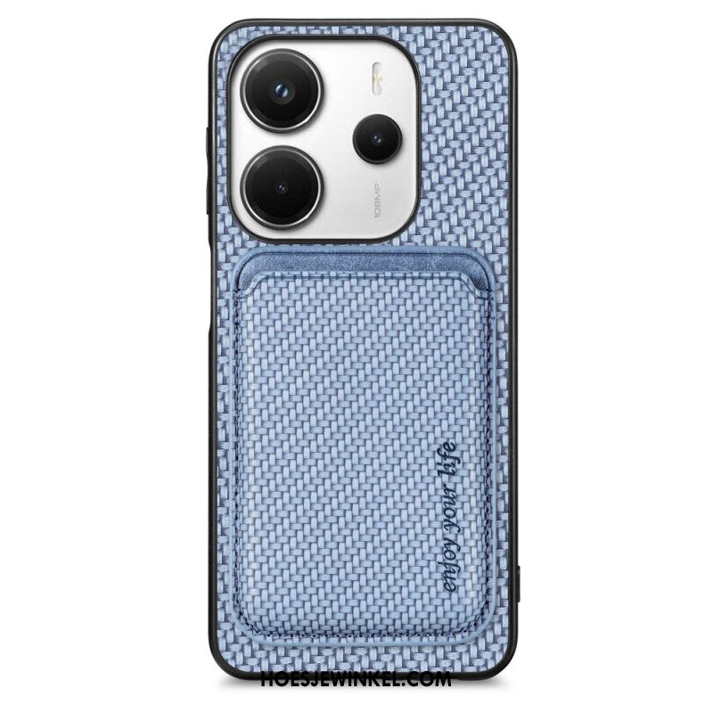 Hoesje Xiaomi Redmi Note 14 5g Afneembare Magnetische Kaarthouder