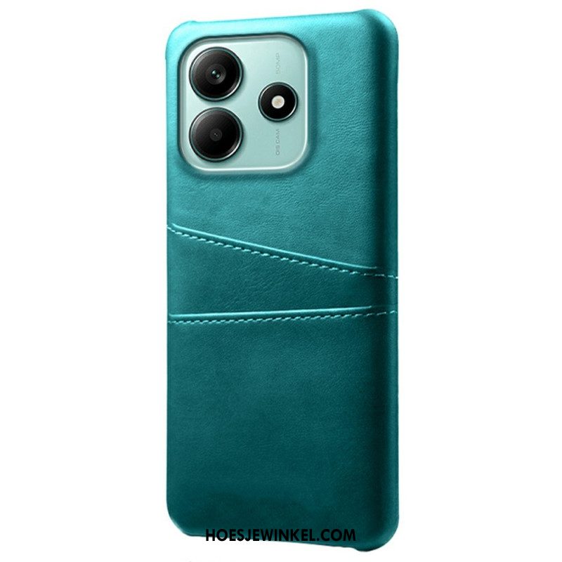 Hoesje Xiaomi Redmi Note 14 5g Kaarthouder Met Lederlook